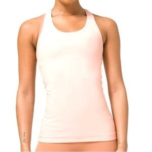 lululemon Cool Racerback II - very light pink